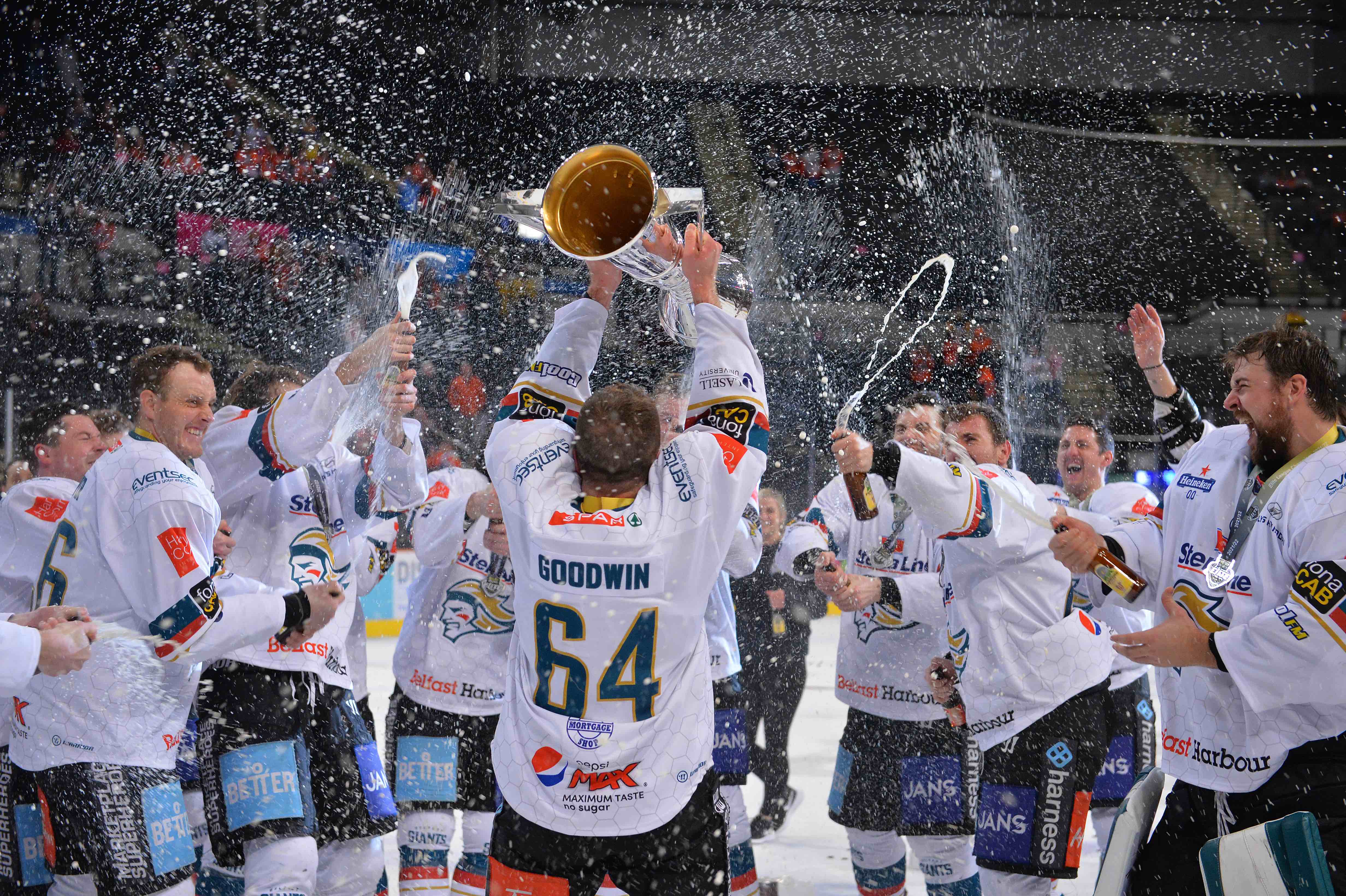 ICE HOCKEY Belfast Giants clinch league title in shootout with